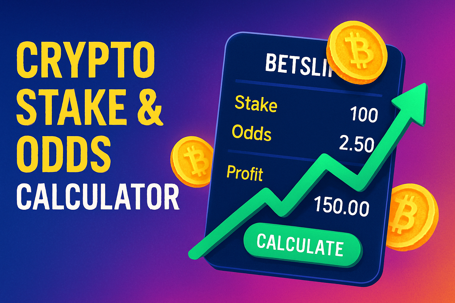 Crypto Stake & Odds Calculator